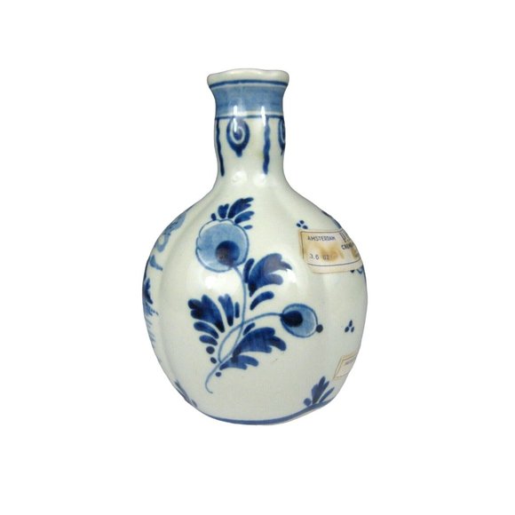 P Hoppe Windmill Decantor Creme de Menthe Hand-painted Holland EMPTY NO LID - Picture 2 of 6